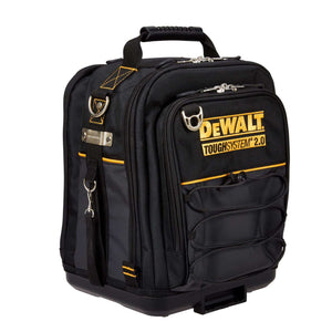 DeWalt ToughSystem 2.0 11.75 in. W X 15.25 in. H Compact Tool Bag 25 pocket Black/Yellow 1 pc