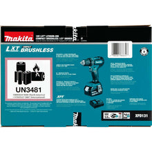 Load image into Gallery viewer, Makita 18V LXT 1/2 in. Brushless Cordless Drill/Driver Kit (Battery &amp; Charger)