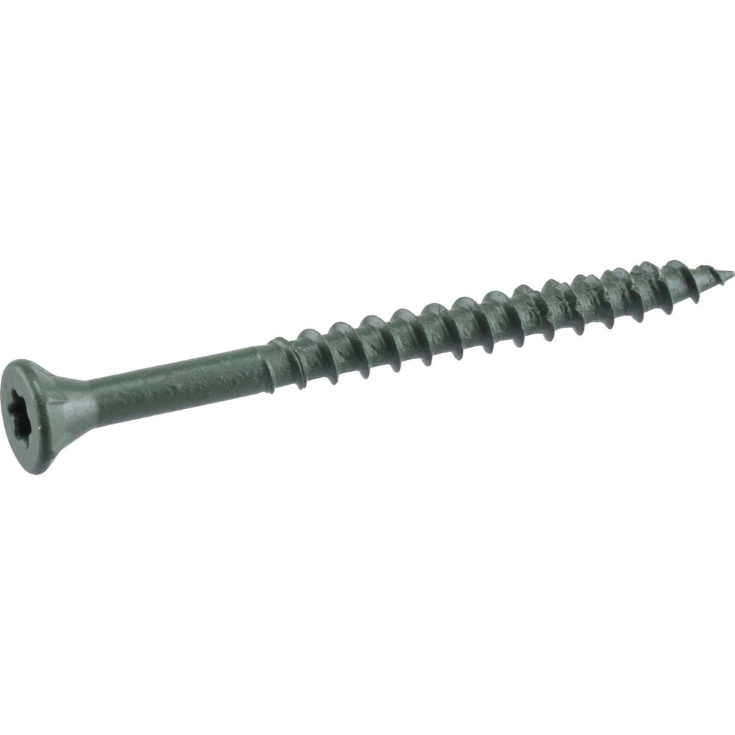 Deck Plus No. 8 X 2 in. L Green Star Flat Head Exterior Deck Screws 5 lb