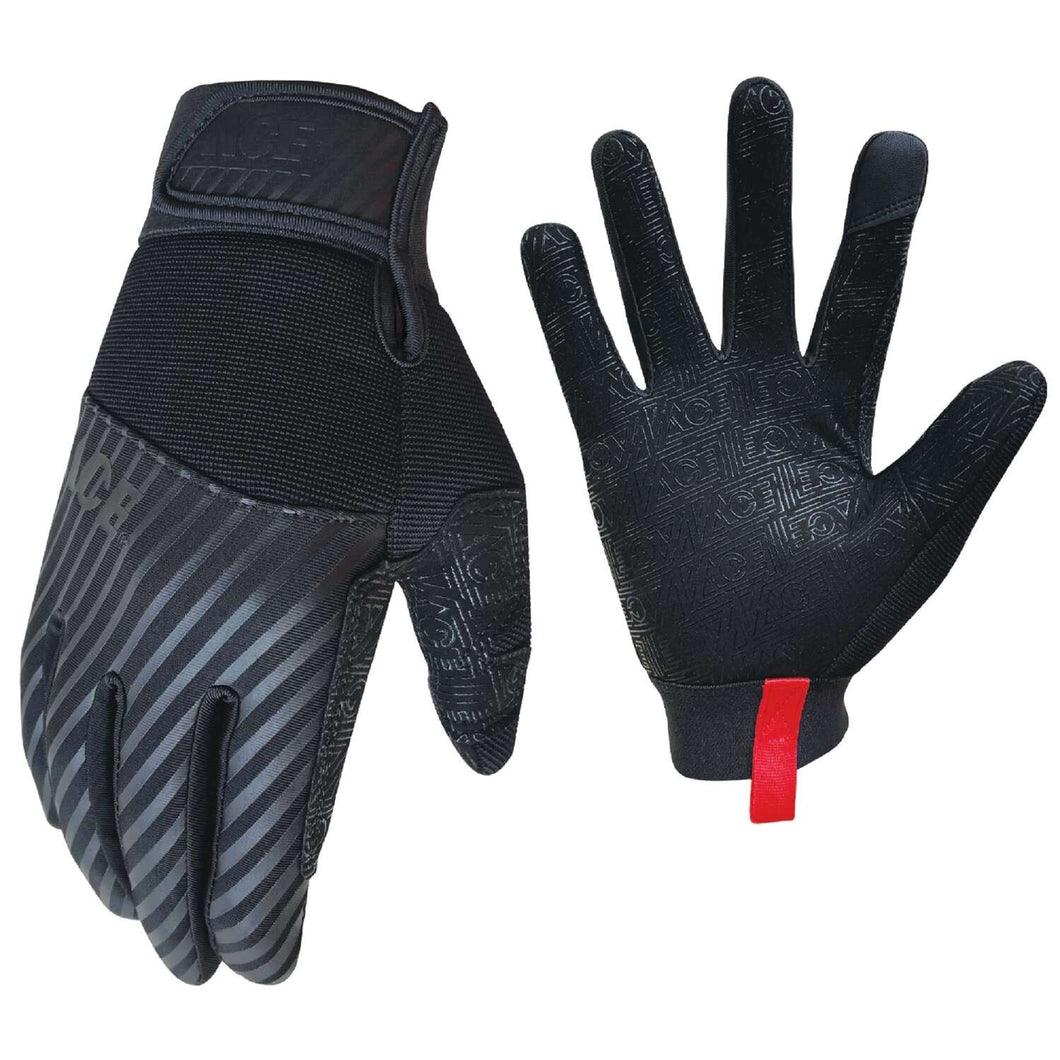 Ace Extreme M High Performance Black Grip Gloves