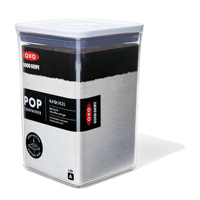 OXO Good Grips 4.4 qt. Pop Container 1 pk Clear