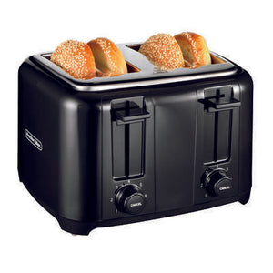 Proctor Silex Plastic Black 4 slot Toaster 8 in. H x 12.25 in. W x 11.31 in. D