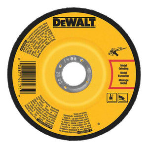 DeWalt 4-1/2 in. Dia. x 1/8 in. thick x 5/8 in. Metal Grinding Wheel 1 pc.