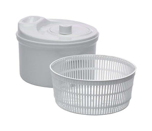 Progressive Prepworks 9-1/2 in. W x 6-1/2 in. L Gray Plastic Salad Spinner