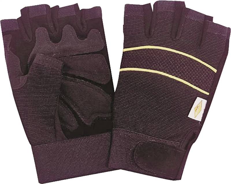 Diamondback Work Gloves, Medium, Stretch Fabric