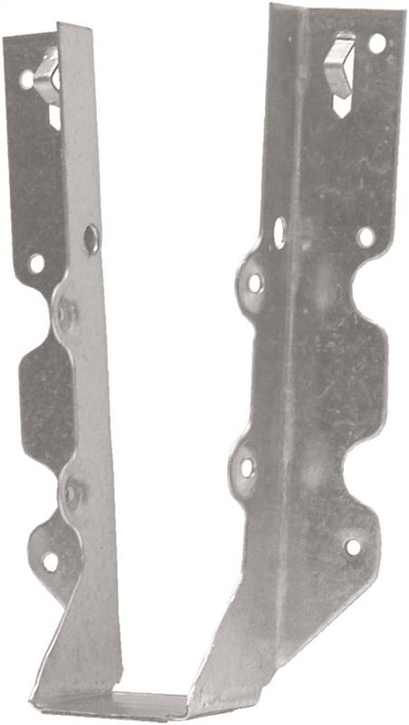 MiTek JUS28-TZ Slant Joist Hanger, 6-5/8 in H, 1-9/16 in W, Steel, Zin ...