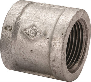 Worldwide Sourcing Pipe Coupling, 1/8 In, Threaded, Galvanized