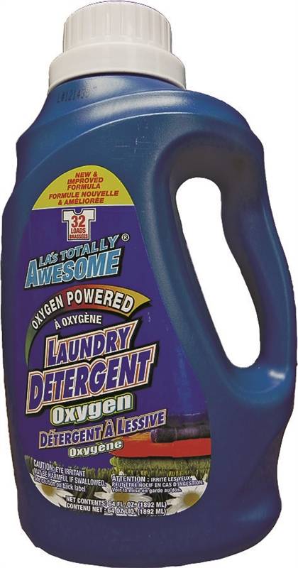LA's Totally Awesome 234 Oxygen Laundry Detergent, 64 oz