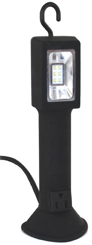 PowerZone Portable Work Light, 6 W, 110 - 240 V, 15 A Led Bulb, 400 Lumens
