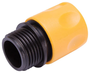Landscapers Select Hose Quick Connector, 3/4 In, Male Thread, Plastic
