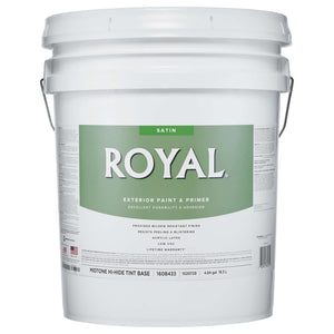 Royal Satin Tint Base Mid-Tone Base Paint Exterior 5 gal