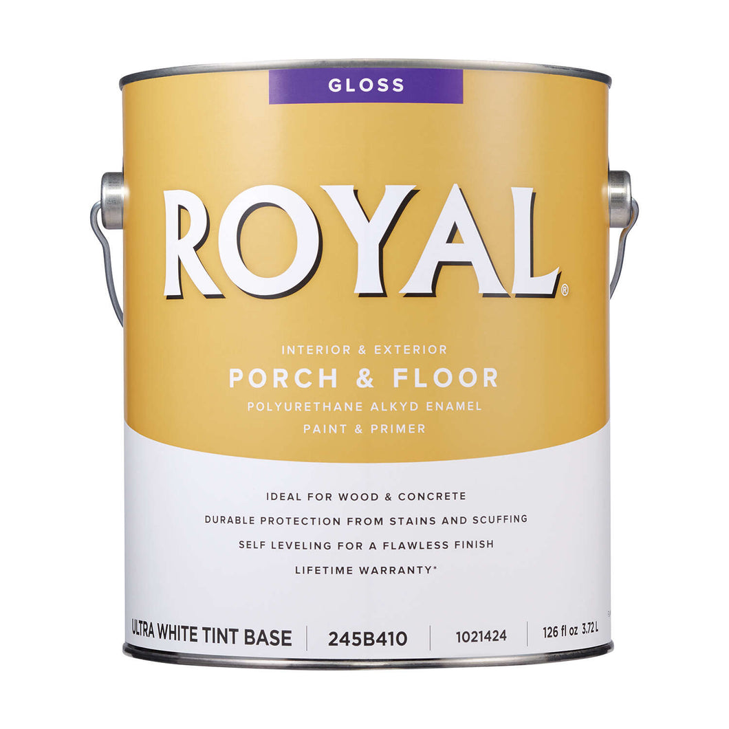 Royal Gloss Ultra White Base Porch & Floor Alkyd Enamel 1 gal