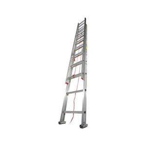 Werner 24 ft. H Aluminum Telescoping Extension Ladder Type III 200 lb. capacity