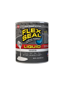 Flex Seal White Liquid Rubber Sealant Coating 32 oz.