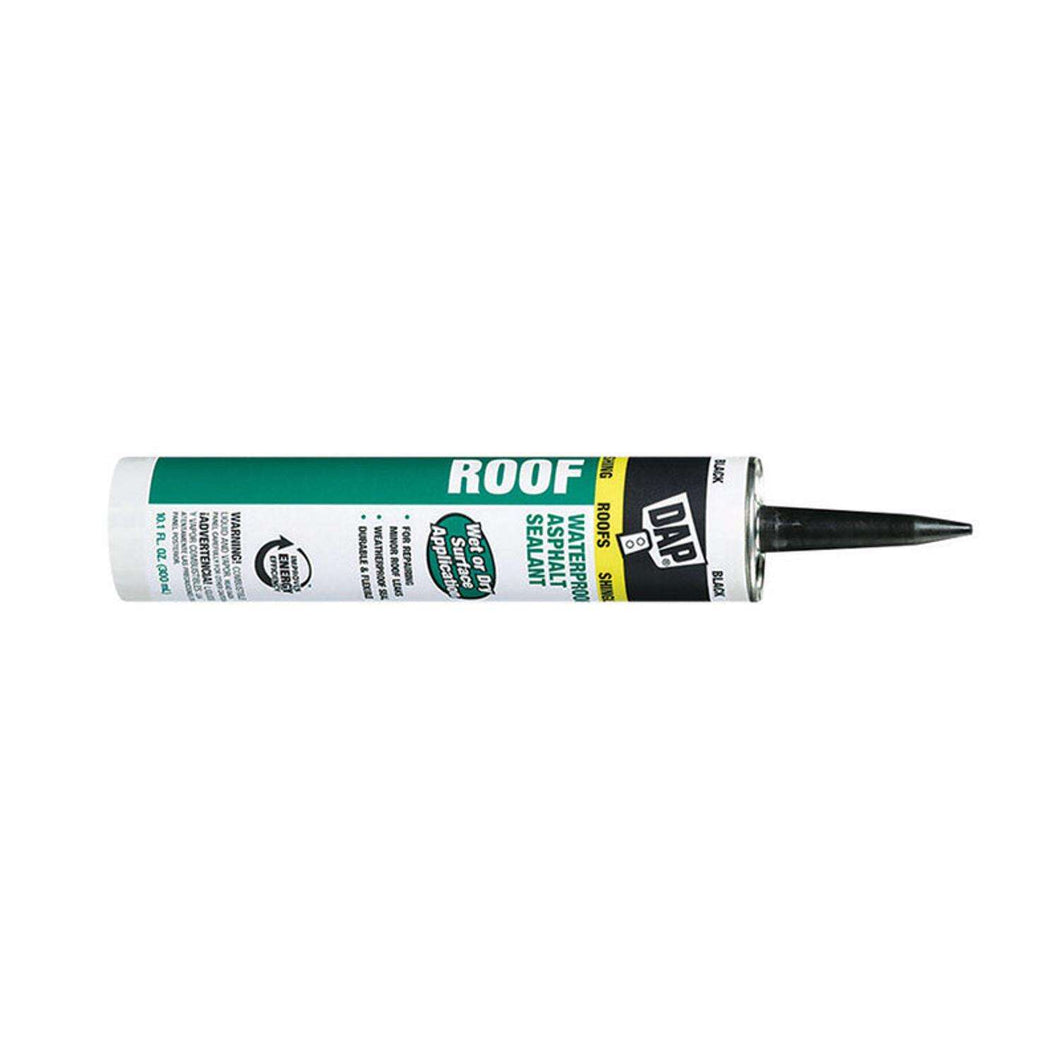 DAP Low Luster Black Asphalt Roof Sealant 10.1 oz