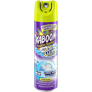 Kaboom OxiClean Fresh Clean Scent Bathroom Cleaner 19 oz Foam