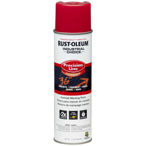 Rust-Oleum Industrial Choice Red Inverted Marking Paint 17 oz
