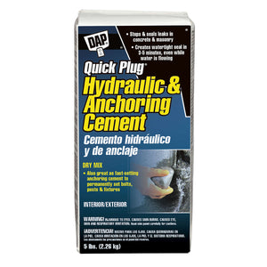 DAP Bondex Quick Plug Hydraulic & Anchoring Cement 5 lb