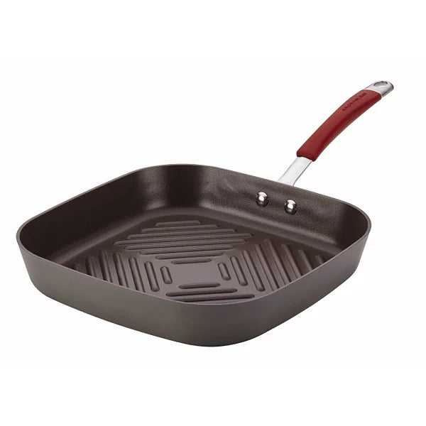 Rachael Ray Cucina 11-in. Nonstick Hard-Anodized Square Grill Pan