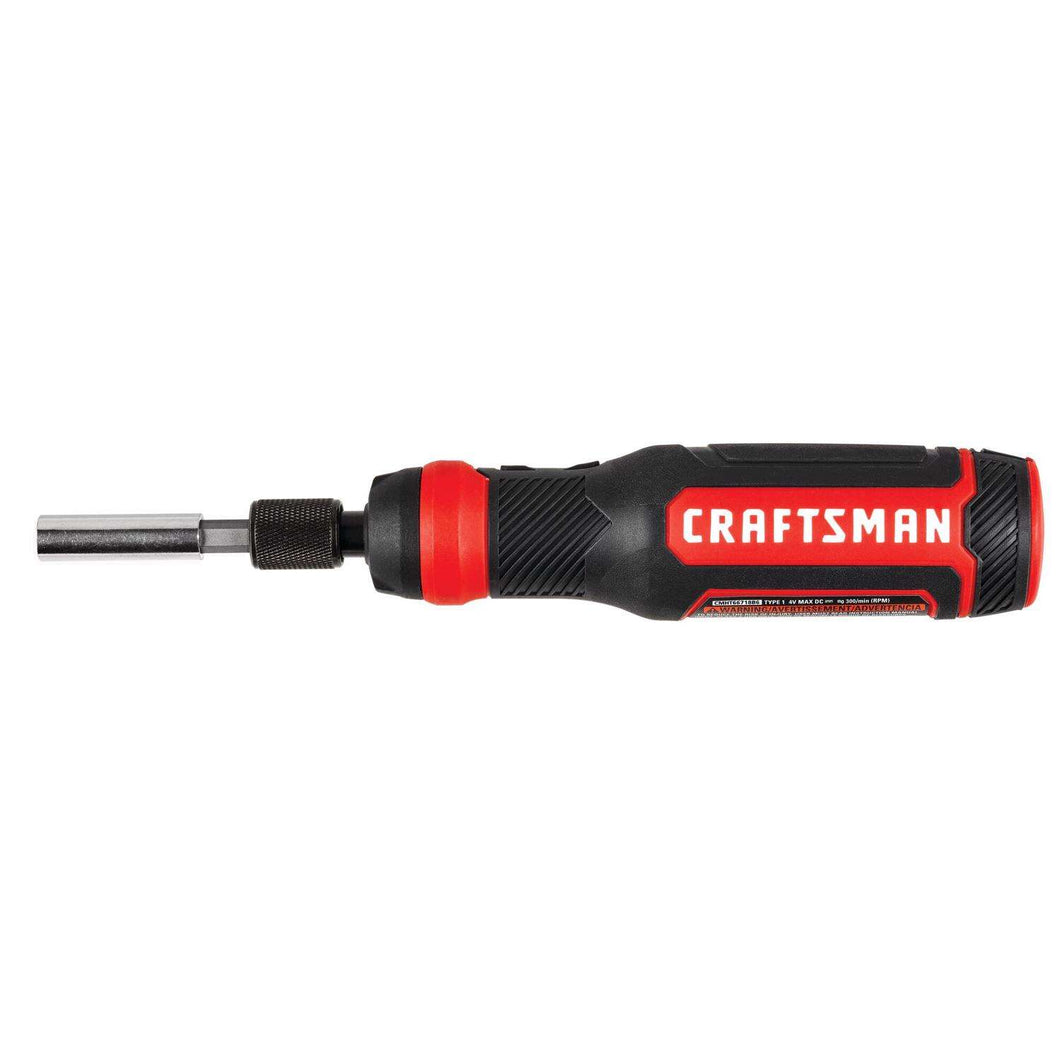 Craftsman 1.5 amps 4 V Cordless Rechargeable Screwdriver Kit