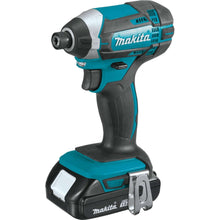 Load image into Gallery viewer, Makita LXT 18 V 1/4 in. Cordless Brushed Impact Driver Kit (Battery &amp; Charger)