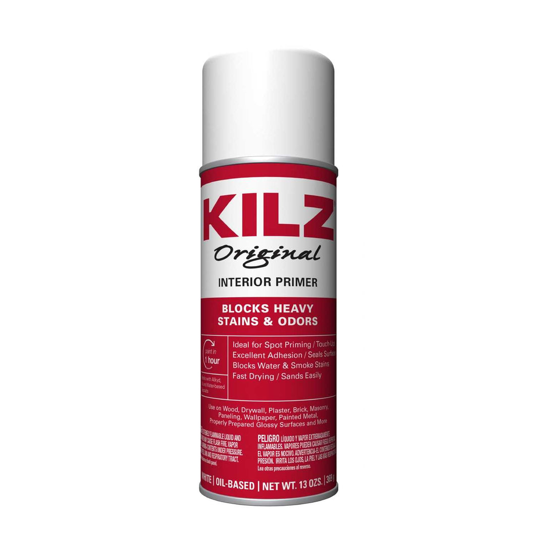 KILZ Original White Flat Oil-Based Primer 13 oz.