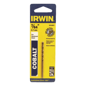 Irwin 7/64 in. X 2-5/8 in. L Cobalt Drill Bit 1 pc