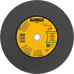 DeWalt 12 in. D X 1 in. Aluminum Oxide Masonry Cut-Off Wheel 1 pc