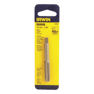 Irwin Hanson High Carbon Steel Metric Plug Tap 10 - 1.00 mm 1 pc