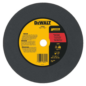 DeWalt 12 in. D X 1 in. Aluminum Oxide Chop Saw Wheel 10 pc