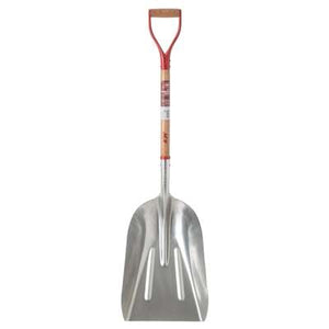 Ace 45 in. Aluminum Scoop General Purpose Shovel Wood Handle