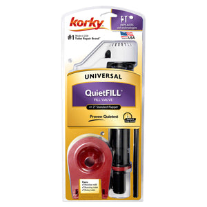 Korky QuietFILL Fill Valve And Flapper Kit