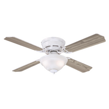 Load image into Gallery viewer, Westinghouse Hadley 42 in. White Indoor Ceiling Fan with reversible blades.