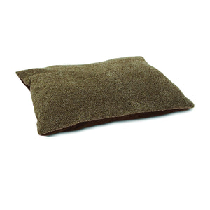 Aspenpet  Pillow Pet Bed, 36 in L, 27 in W, Polyester Fill, Fleck Plush Cover
