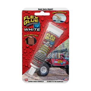 FLEX GLUE MINI White Rubberized Waterproof Adhesive 0.75 oz
