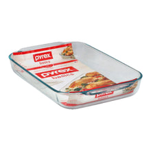 Load image into Gallery viewer, Pyrex 10 in. W X 15 in. L Baking Dish Clear