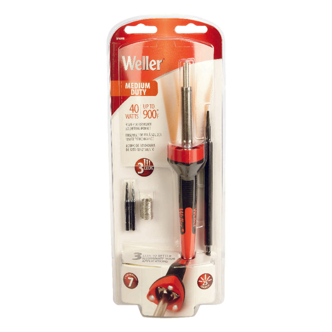 Weller Corded Soldering Iron Kit 40 W 1 pk