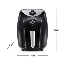 Load image into Gallery viewer, Max Warehouse Proctor Silex Black Programmable Air Fryer 2.2 quart / 2.1 liter (black)