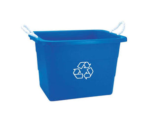 United Solutions 19 gal. Plastic Recycling Bin