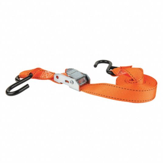 Keeper 1 in. W X 6 ft. L Orange Tie Down Strap 300 lb 4 pk