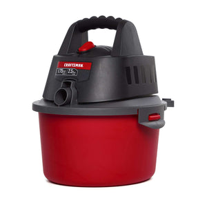 Craftsman 2.5 gal. Corded Wet/Dry Vacuum 3 amps 120 volt 1.75 hp