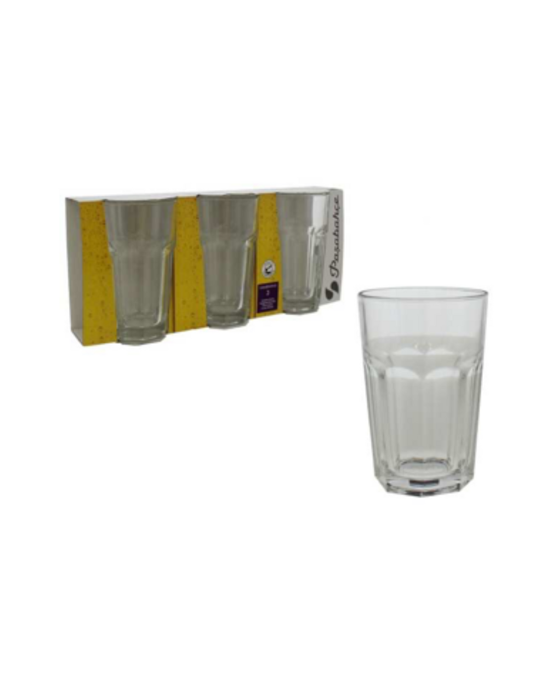 Casablanca glasses 3 pcs 415 ml -Pasabahce