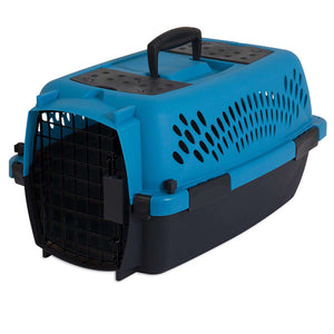Aspen Pet Plastic Pet Porter Multicolored 10 in. H X 12.6 in. W X 19 in. D