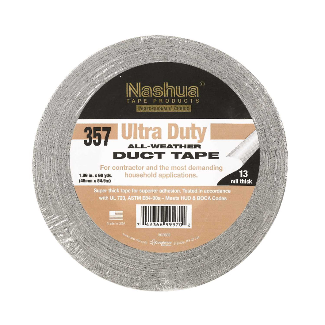 Nashua 1.89 in. W x 60 yd. L Silver Duct Tape
