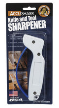 Load image into Gallery viewer, AccuSharp Metal Knife Sharpener White