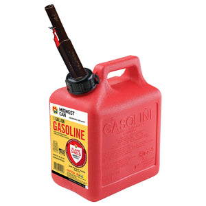 Midwest Can FlameShield Safety System Plastic Gas Can 1 gal.