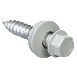 Grip-Rite Pro-Twist No. 9 Sizes X 2 in. L Hex Hex Head Screws w/Washers 1 lb 74 pk