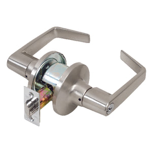 Tell Cortland Satin Chrome Entry Lockset 2 in.