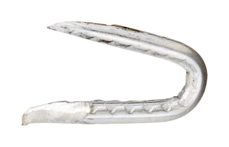 Ace 0.25 in. W X 1 in. L Galvanized Steel Fence Staples 1 lb Ace 0.25 in. W X 1 in. L Galvanized Steel Fence Staples 1 lb