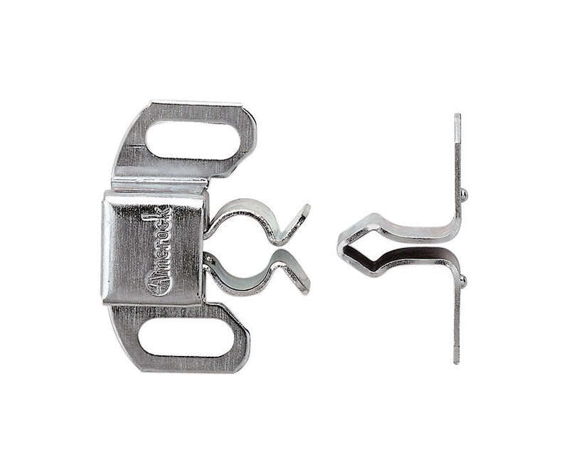 Amerock 1-5/16 in. W X 1-3/16 in. D Zinc Steel Friction Catch